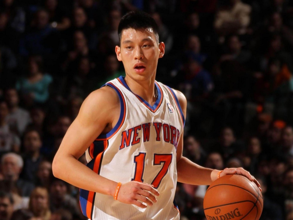 Jeremy Lin Nba New York Knicks On The Th