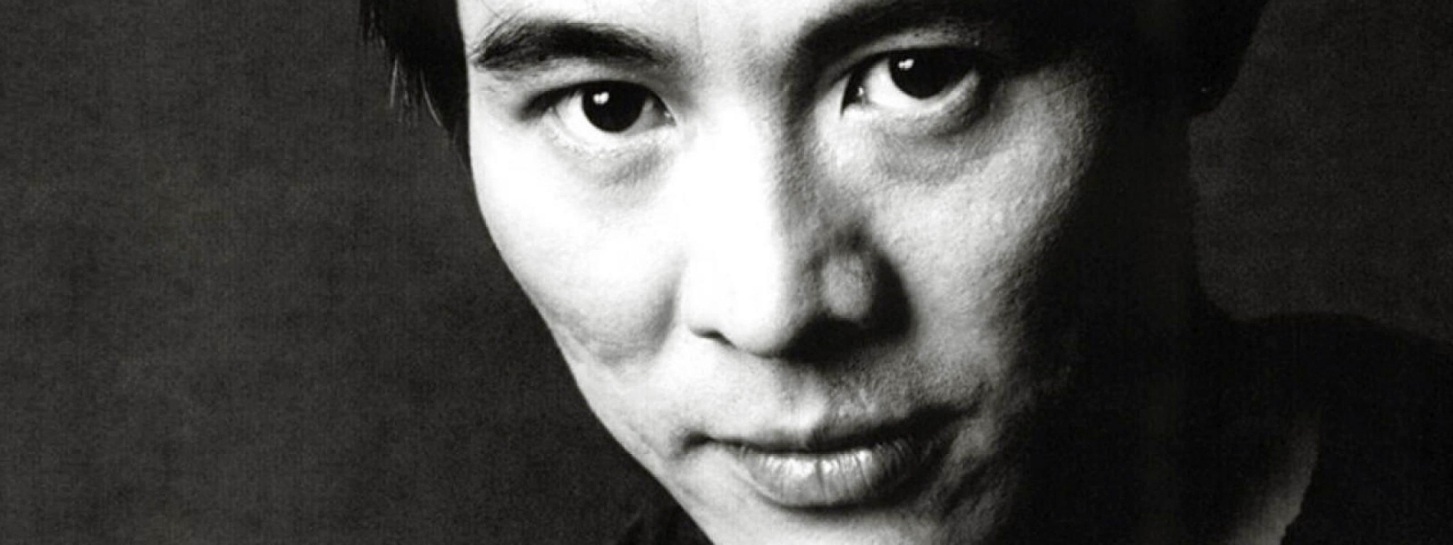 Jet Li Face Eyes Brunette Celebrity Man Actor Black White