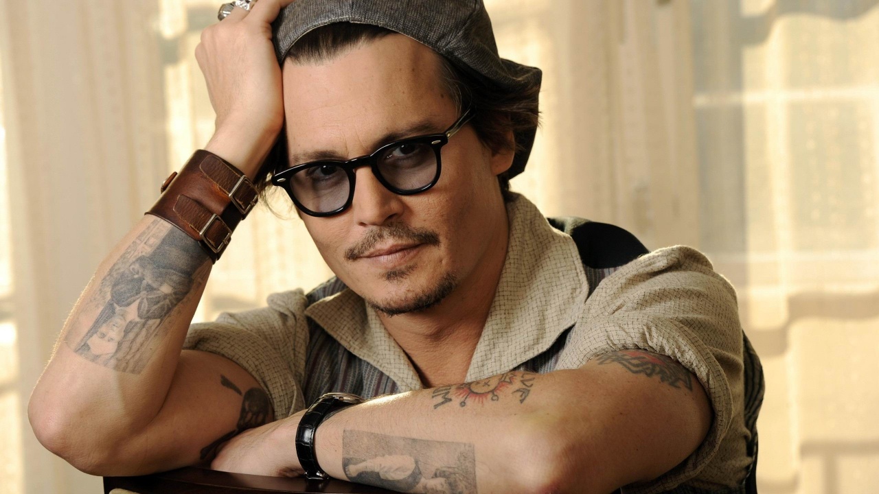 Johnny Depp In Glasses