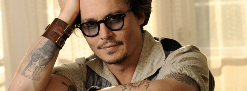 Johnny Depp In Glasses