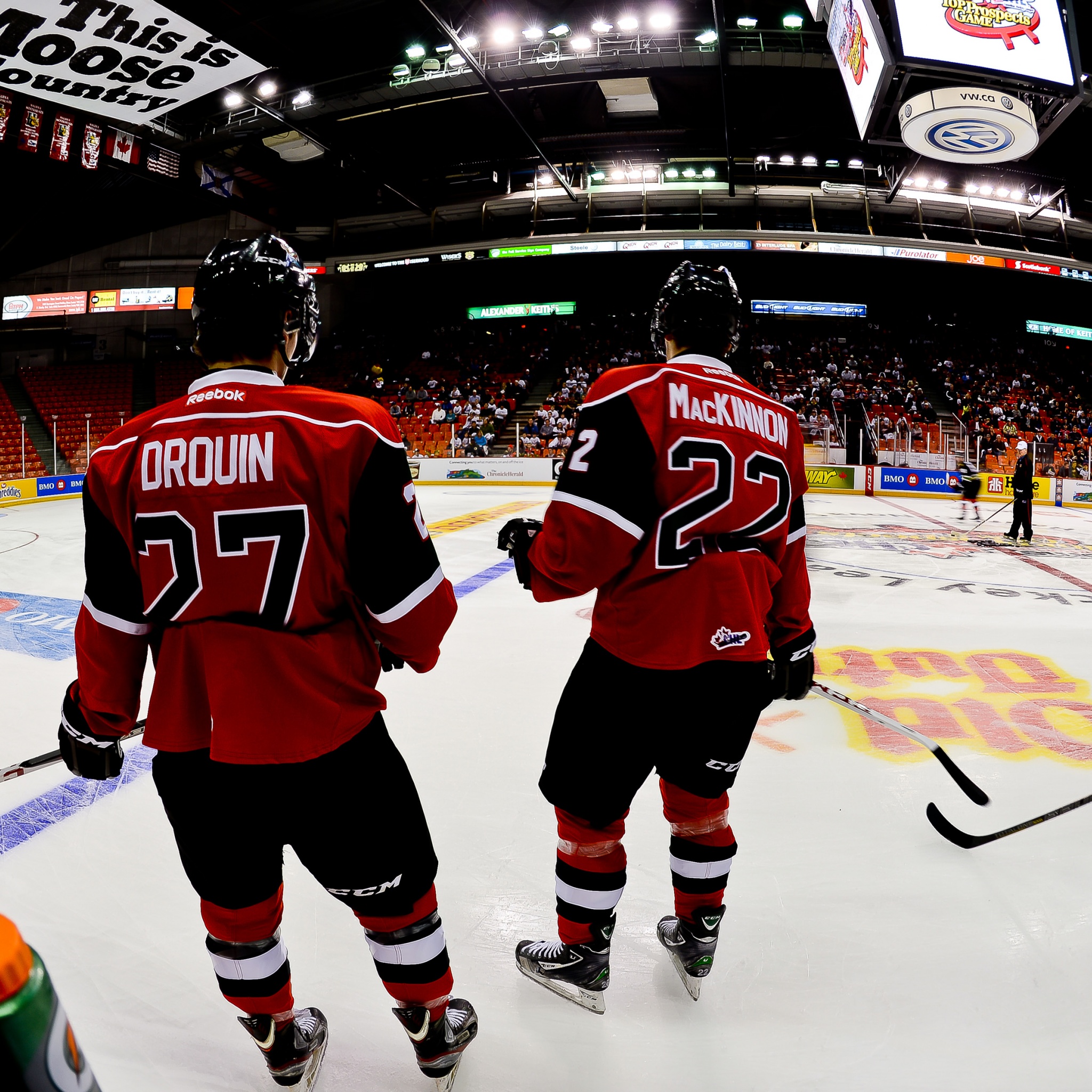 Jonathan Drouin And Nathan MacKinnon