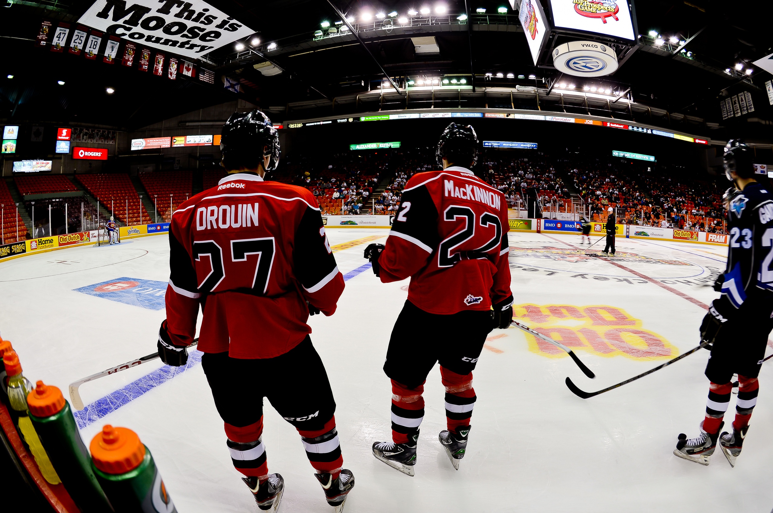 Jonathan Drouin And Nathan MacKinnon