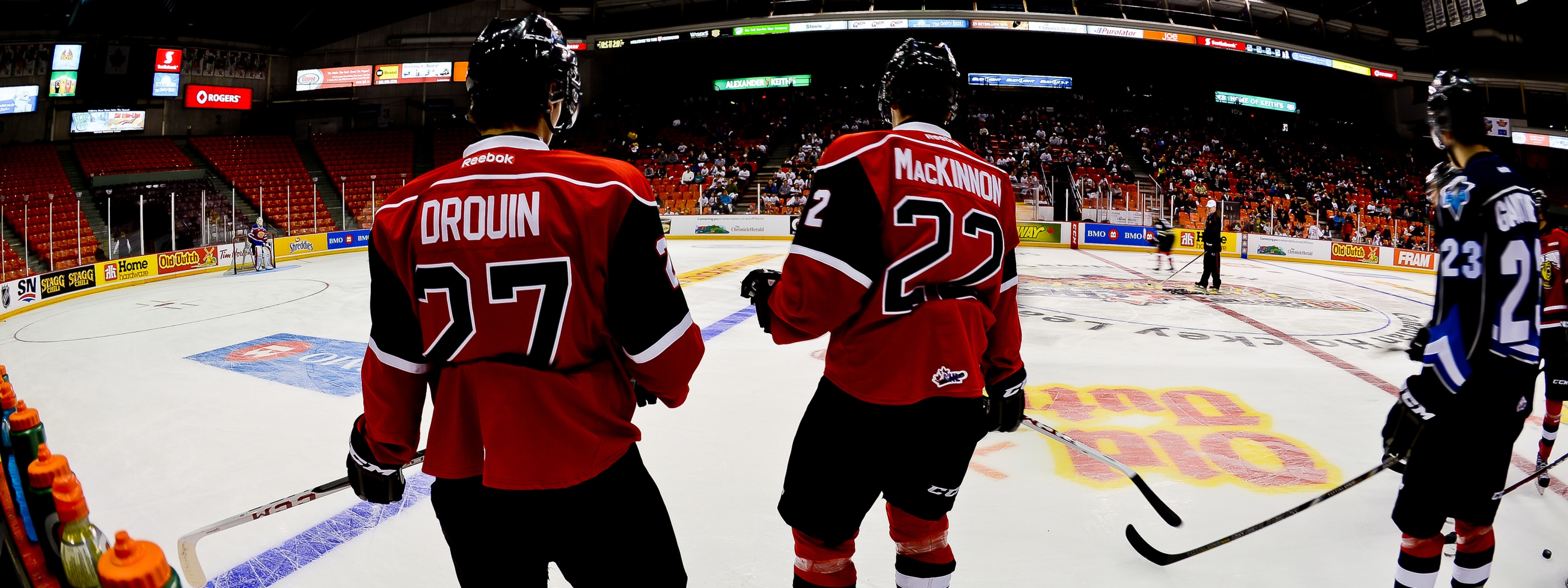 Jonathan Drouin And Nathan MacKinnon