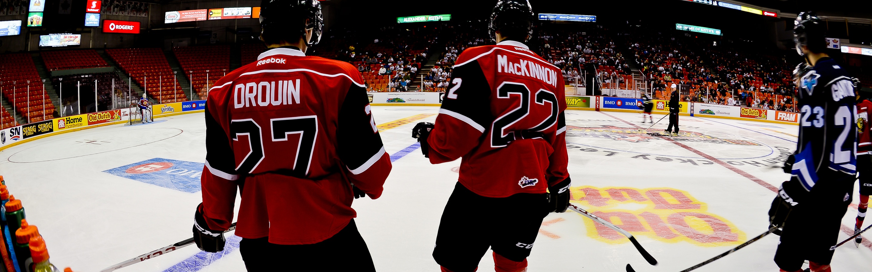 Jonathan Drouin And Nathan MacKinnon