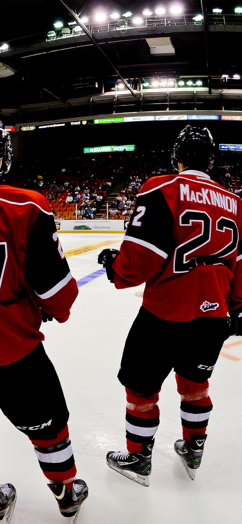 Jonathan Drouin And Nathan MacKinnon