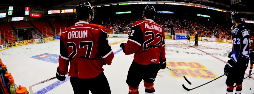 Jonathan Drouin And Nathan MacKinnon