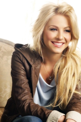 Julianne Hough Blonde Smile Celebrity Face