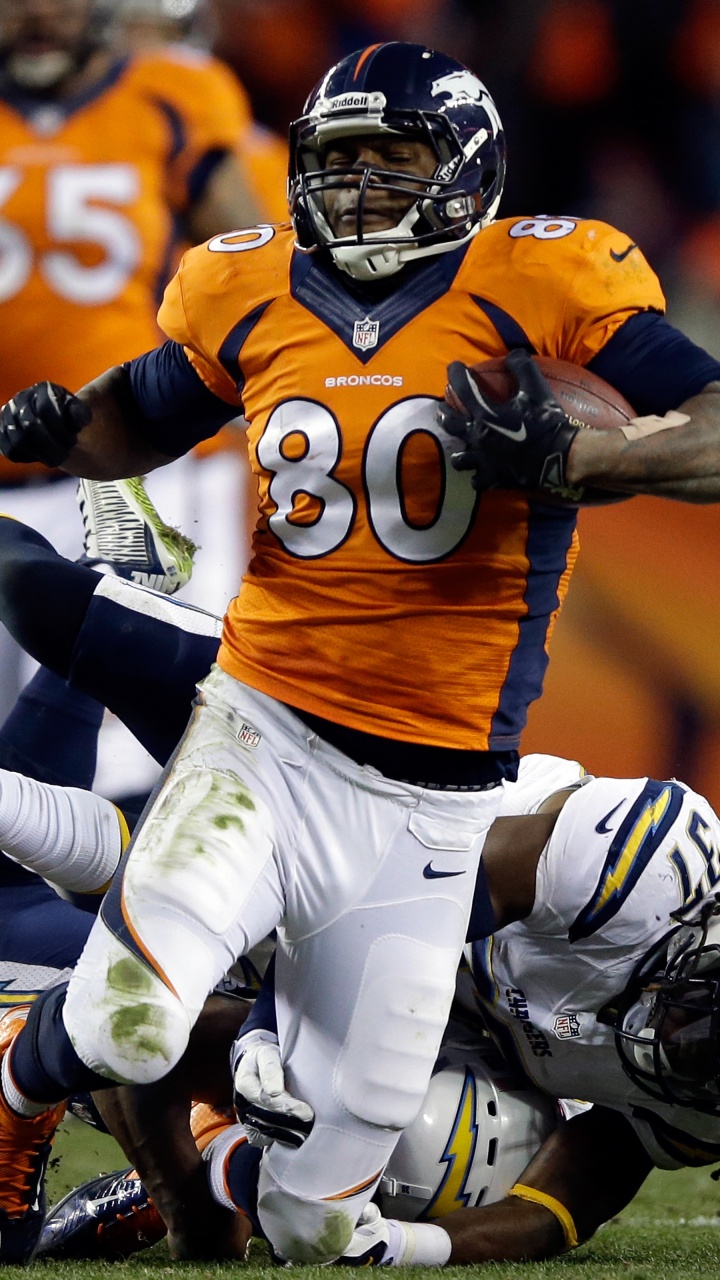 Julius Thomas Is Tackled By Addae