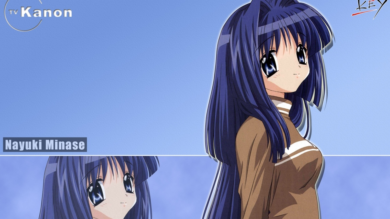 Kanon Nayuki Minase Girl Cute Anime