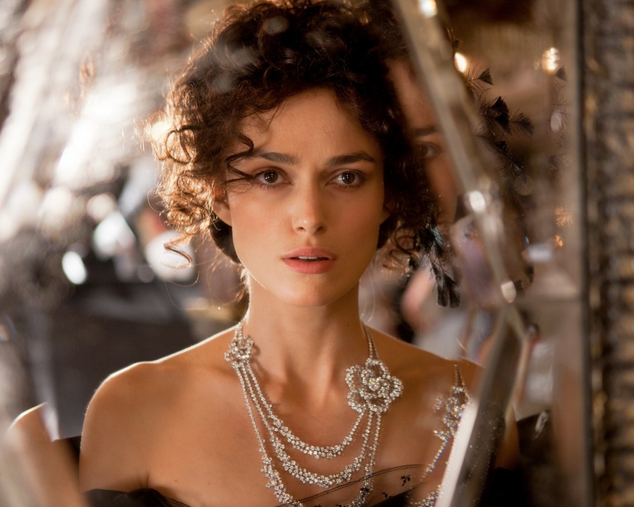 Keira Knightley Jewelry Hair Celebrity Actress