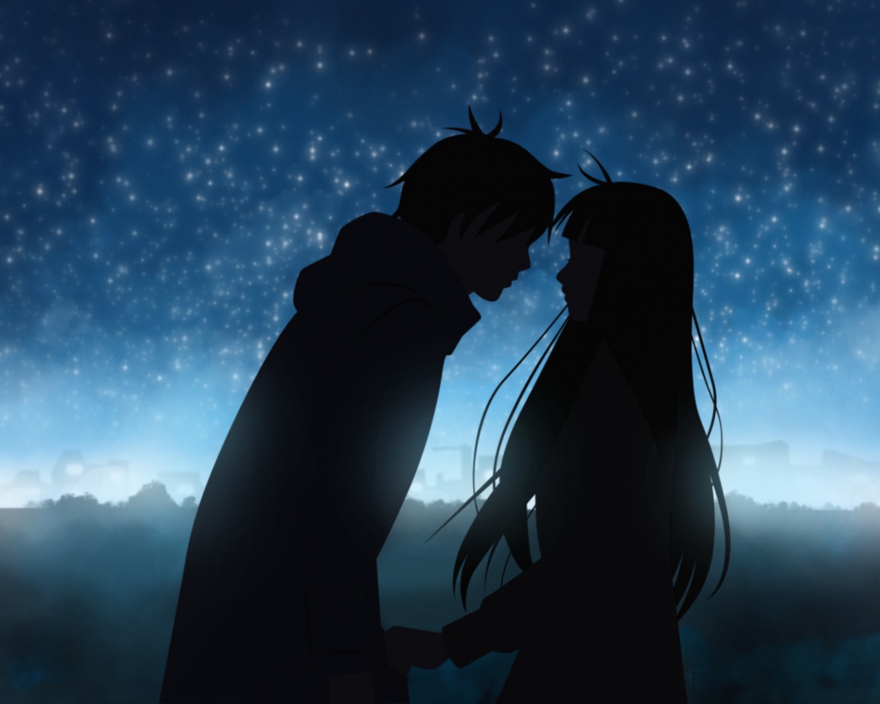 Kiss Night Sky Kimi Ni Todoke To Reach Out To You Sawako Kazehaya