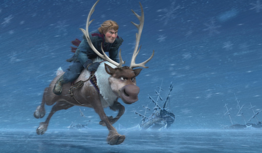 Kristoff And Sven - Frozen Film