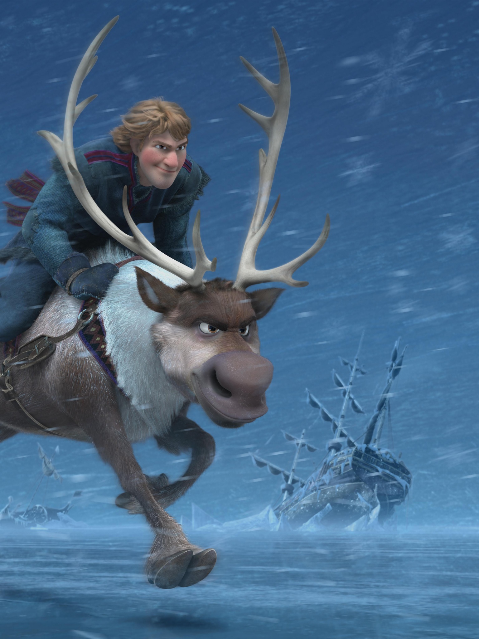 Kristoff And Sven - Frozen Film