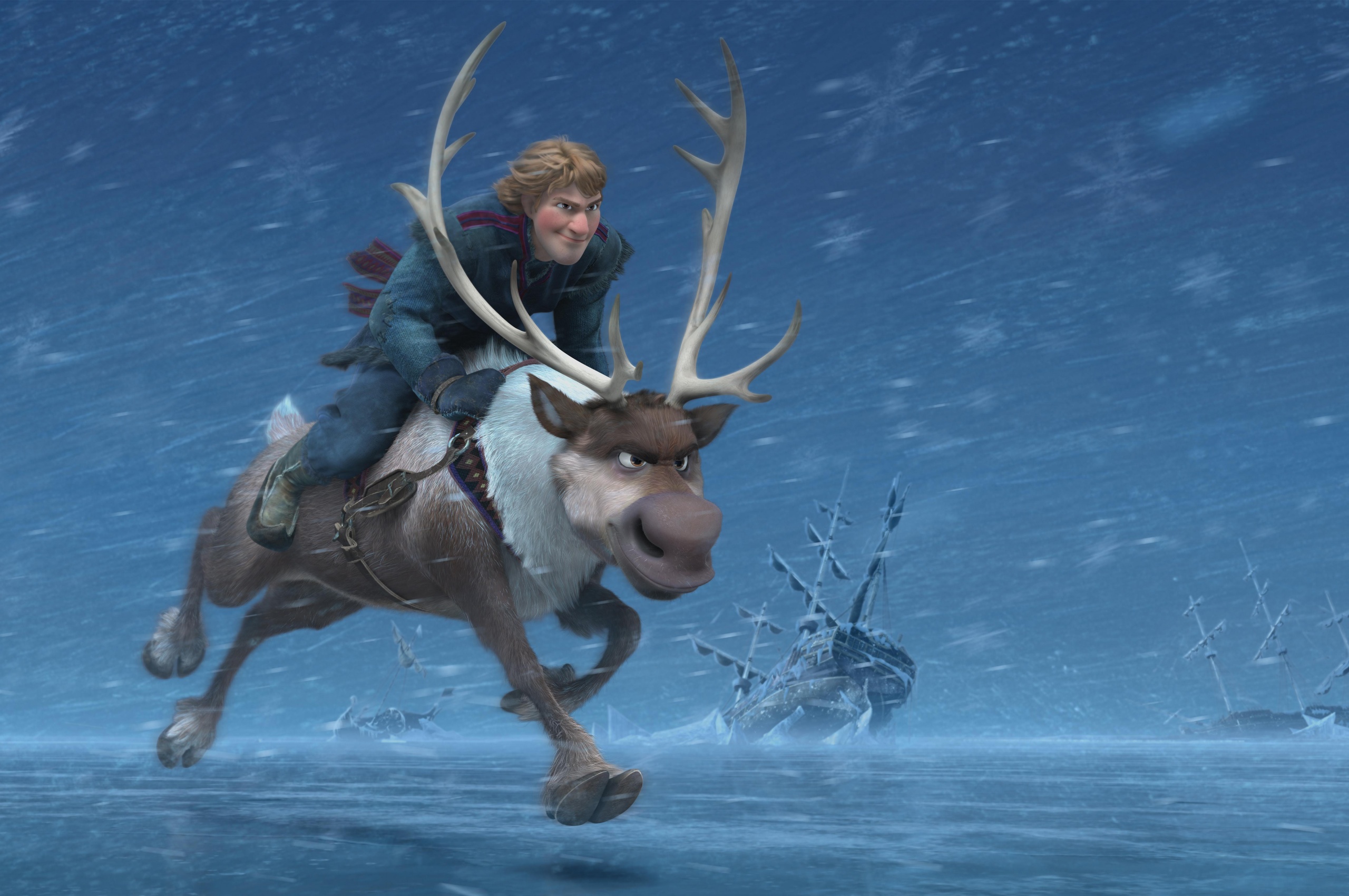 Kristoff And Sven - Frozen Film