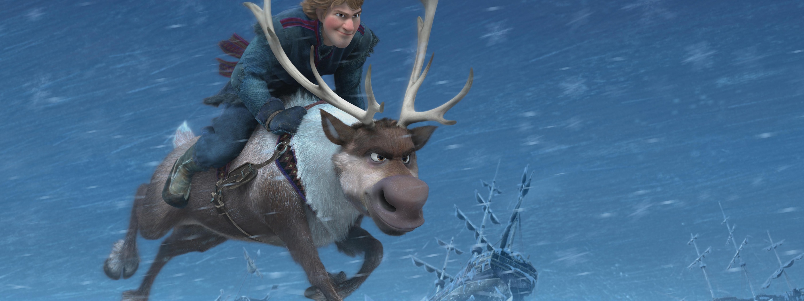 Kristoff And Sven - Frozen Film