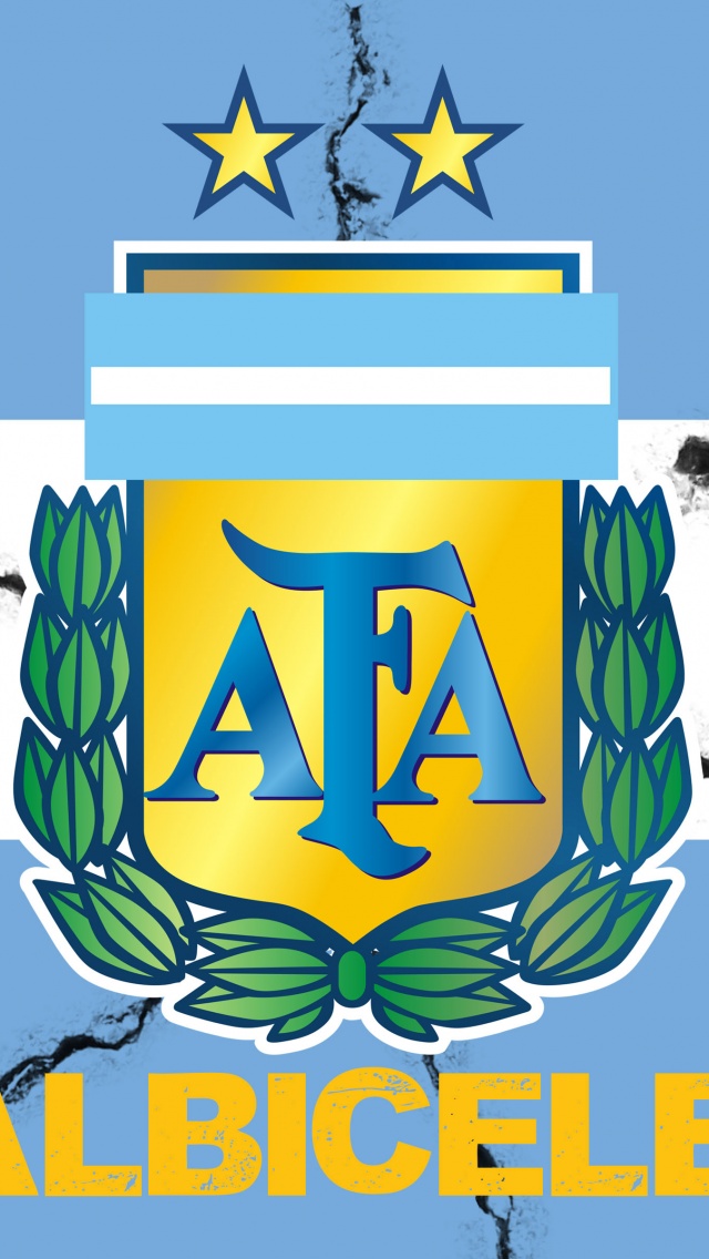 La Albiceleste Argentina Football Crest