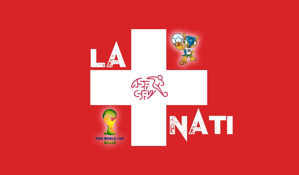 La Nati Switzerland Football Crest Logo