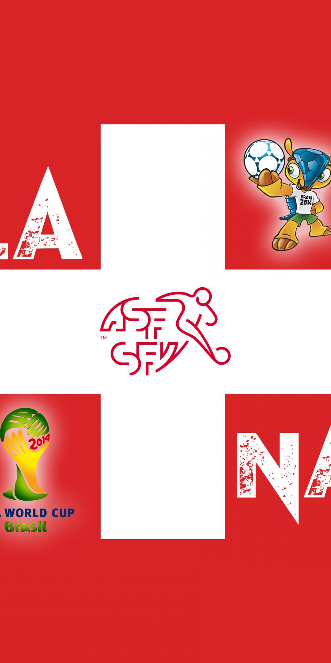 La Nati Switzerland Football Crest Logo