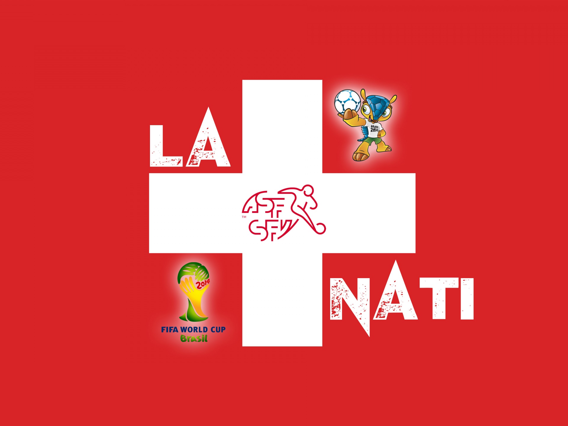 La Nati Switzerland Football Crest Logo