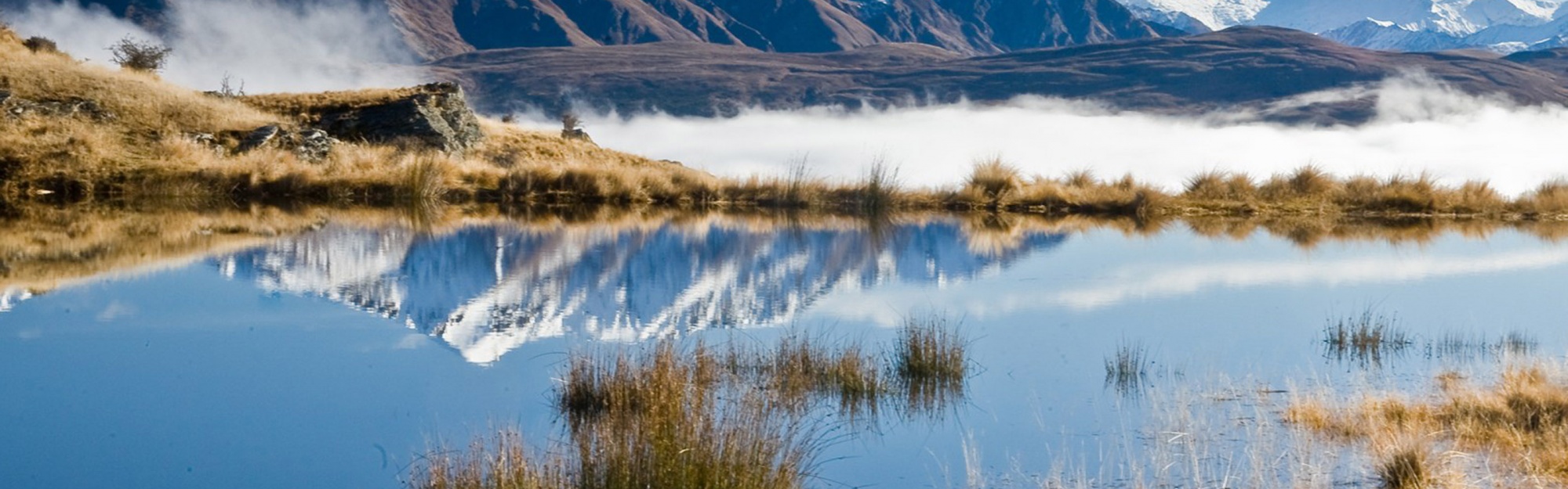 Lake In The Cloudsqueenstown New Zealand