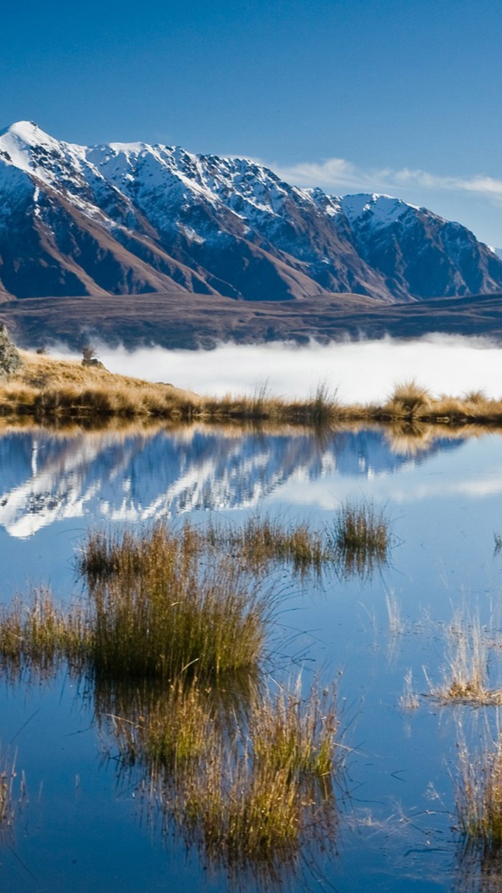 Lake In The Cloudsqueenstown New Zealand