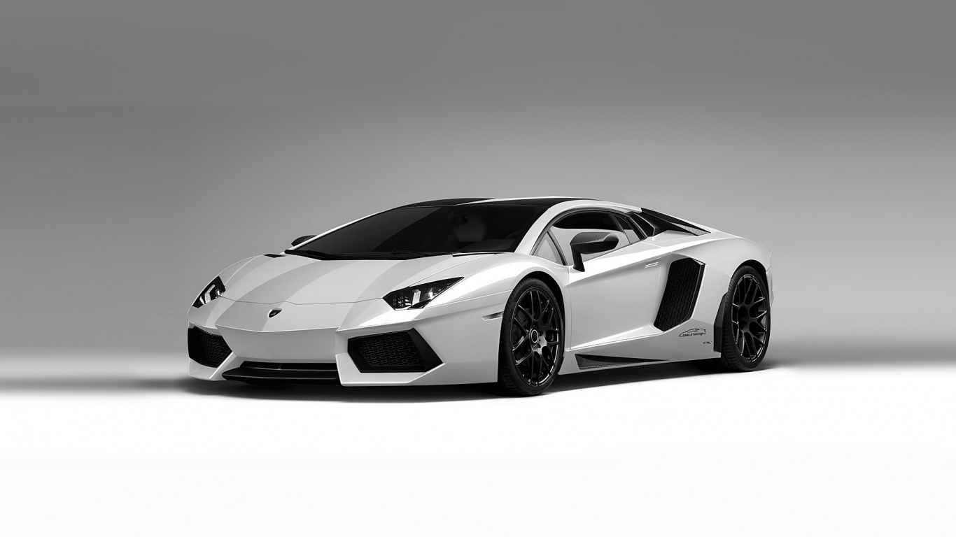 Lamborghini Aventador White