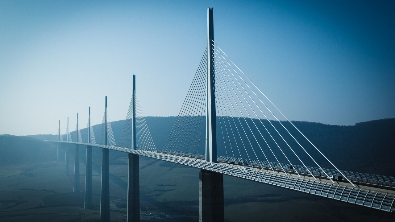 Landscape Architecture Photography Bridges Modern Skyscapes