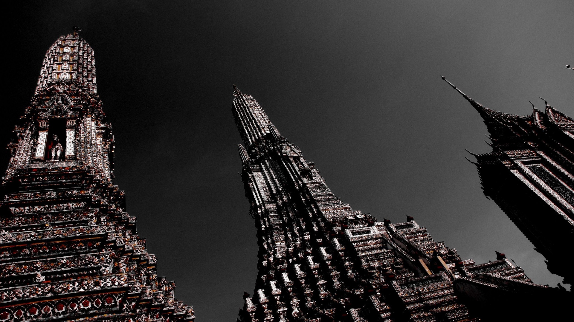 Landscape Buildings Wat Arun Bangkok Yai Bangkok Thailand