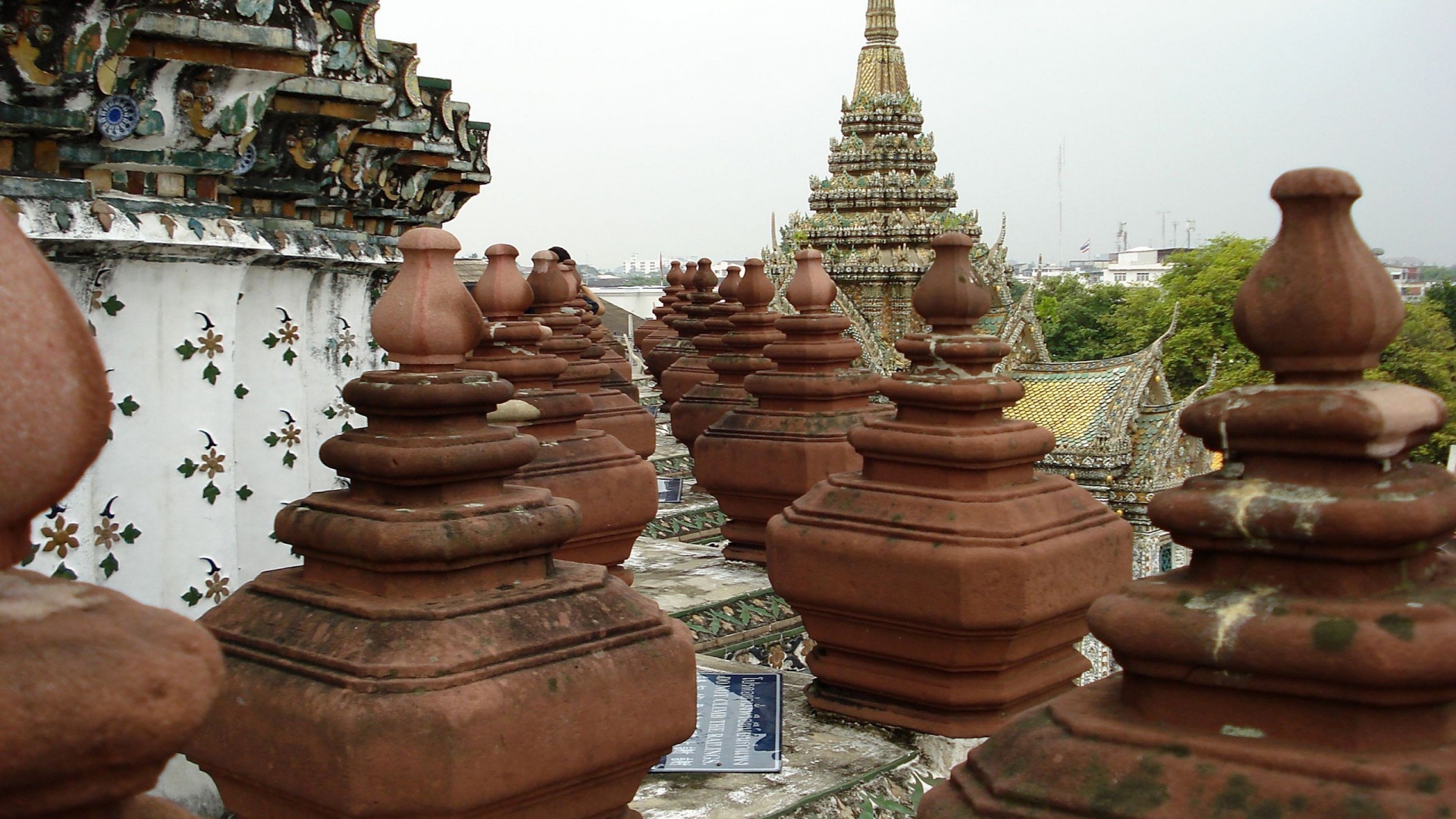 Landscape Wat Arun Bangkok Yai Bangkok Thailand