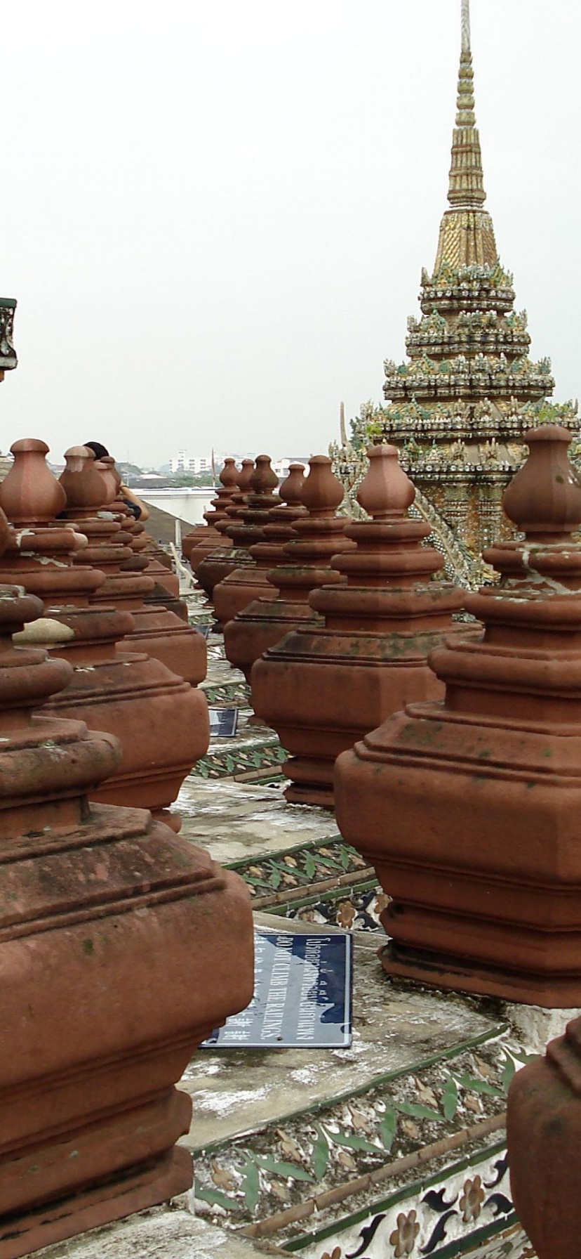 Landscape Wat Arun Bangkok Yai Bangkok Thailand