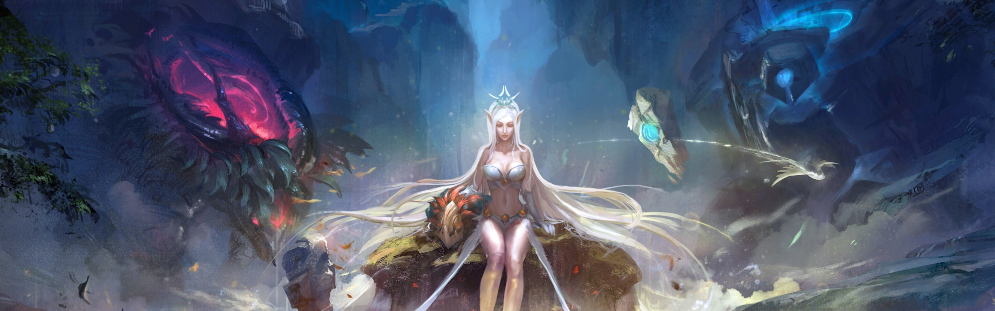 League Of Legends Janna Fantasy Girl