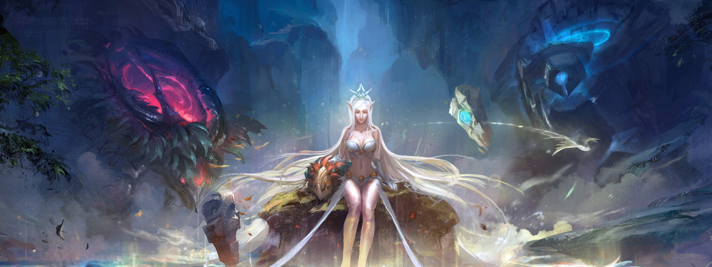 League Of Legends Janna Fantasy Girl