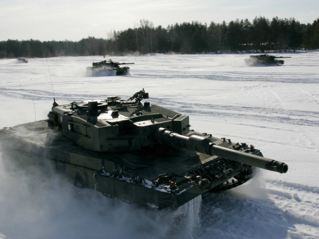 Leopard 2a4 Puolustusvoimat