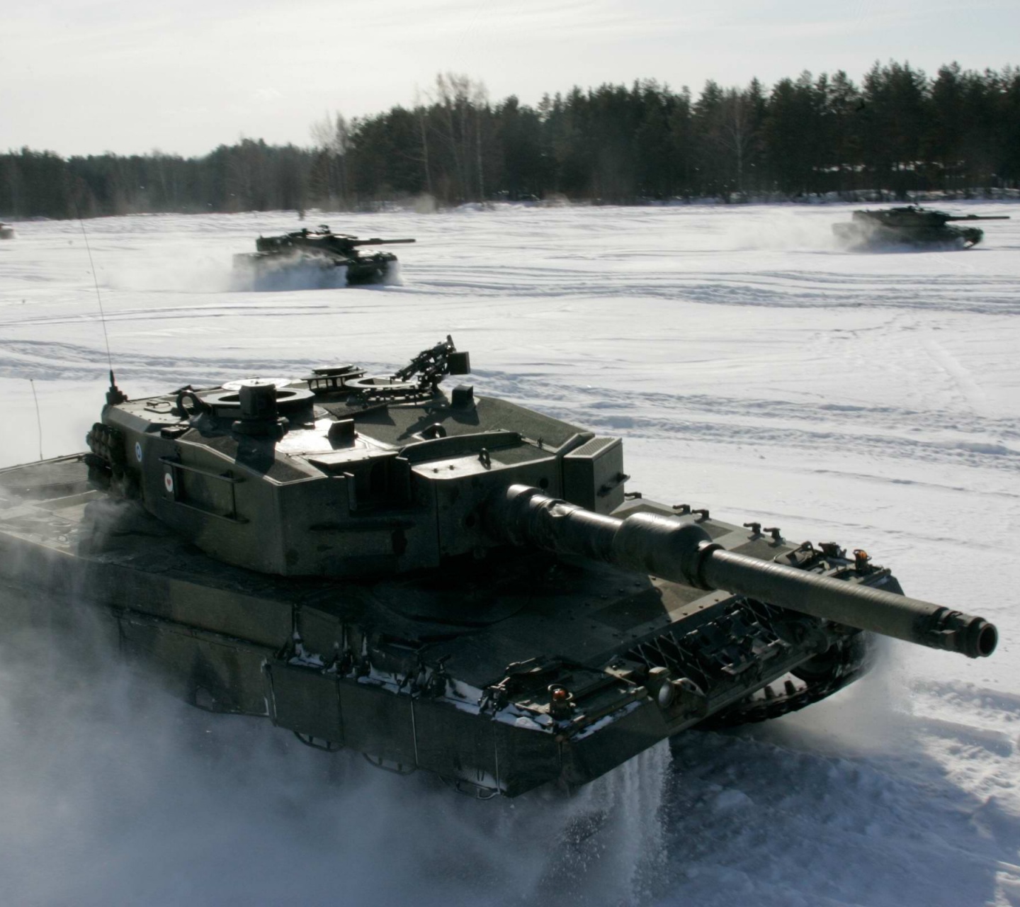 Leopard 2a4 Puolustusvoimat