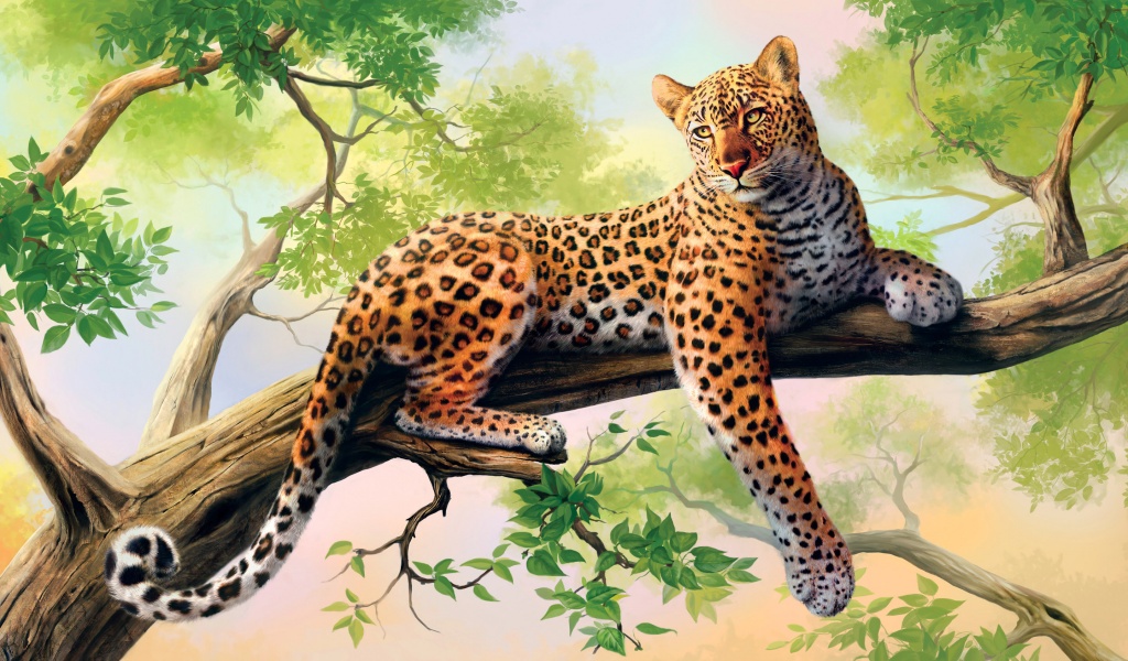 Leopard Digital Art