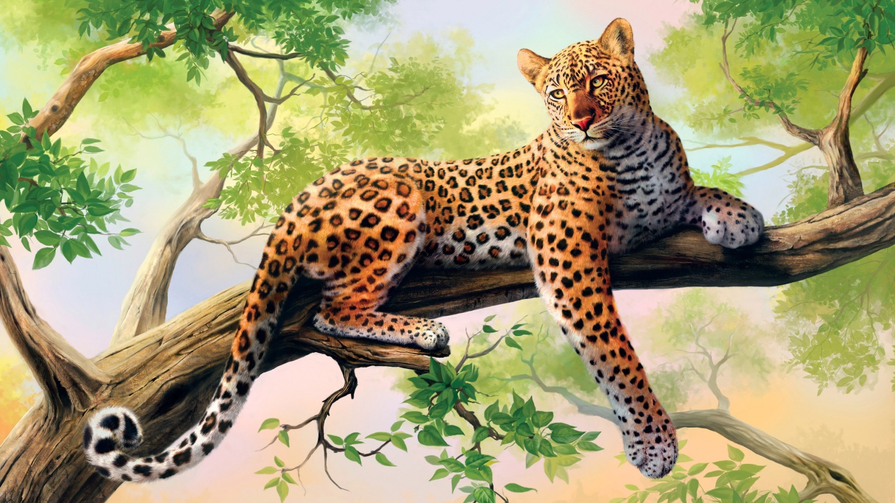 Leopard Digital Art