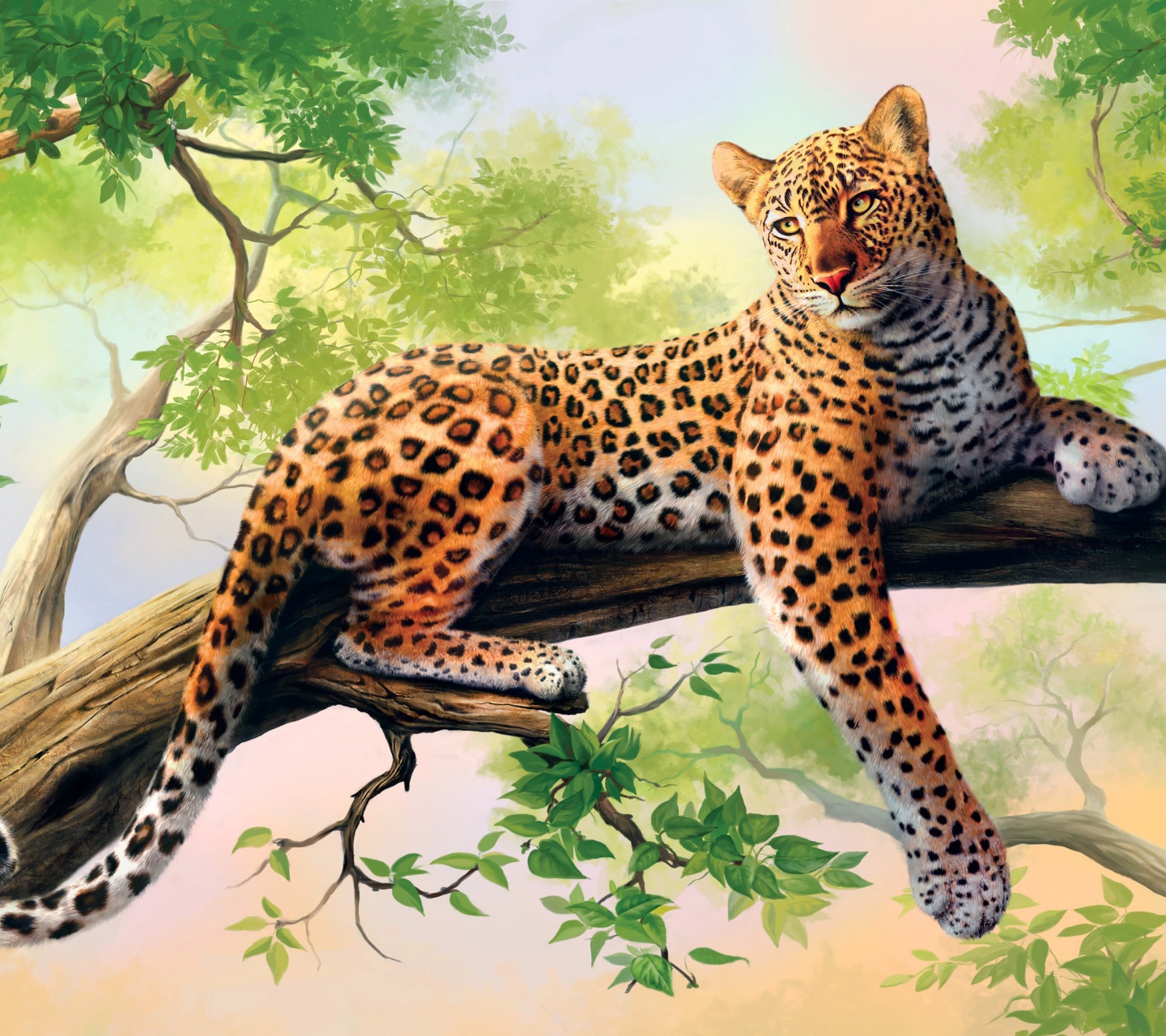 Leopard Digital Art