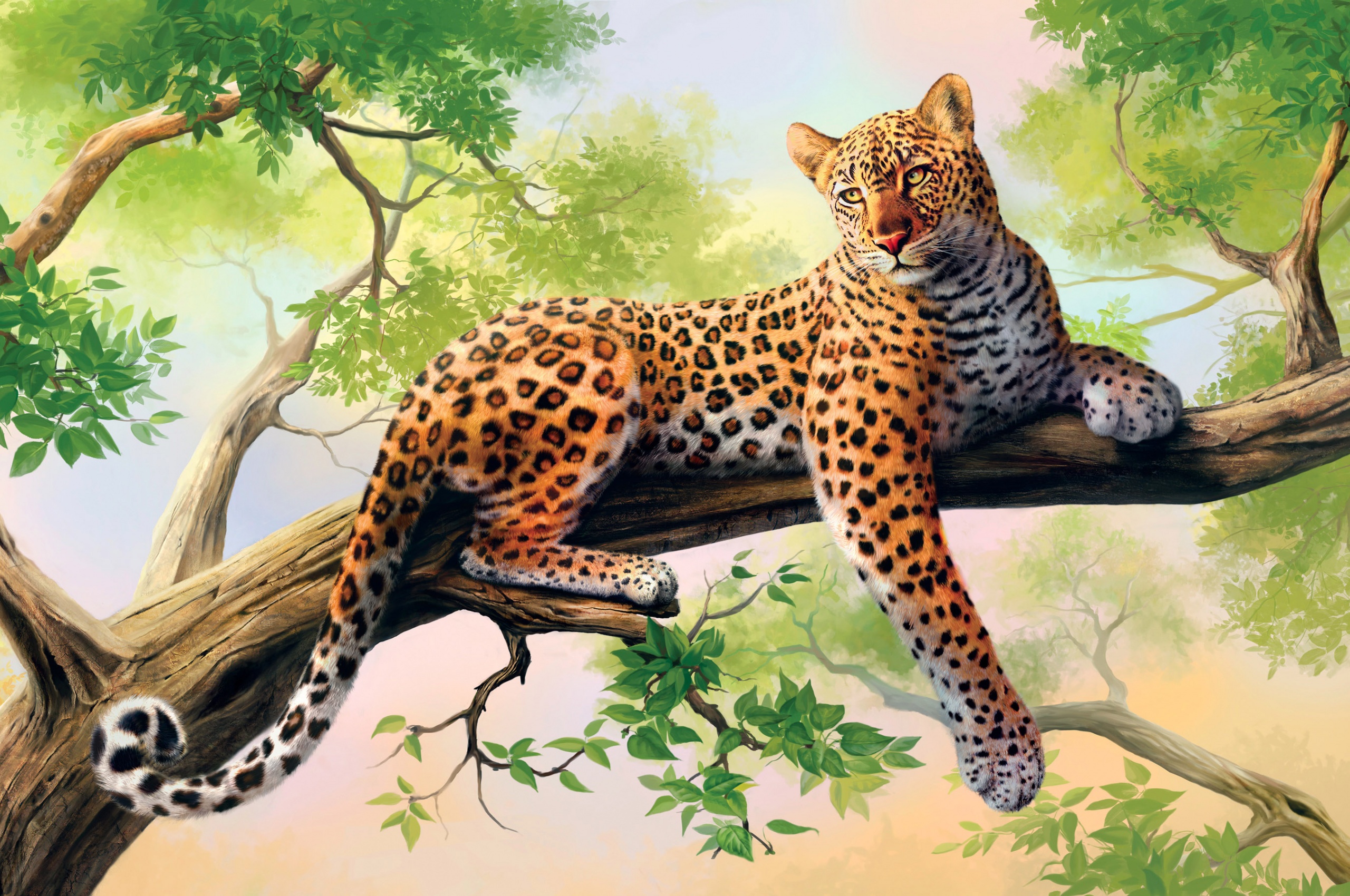 Leopard Digital Art