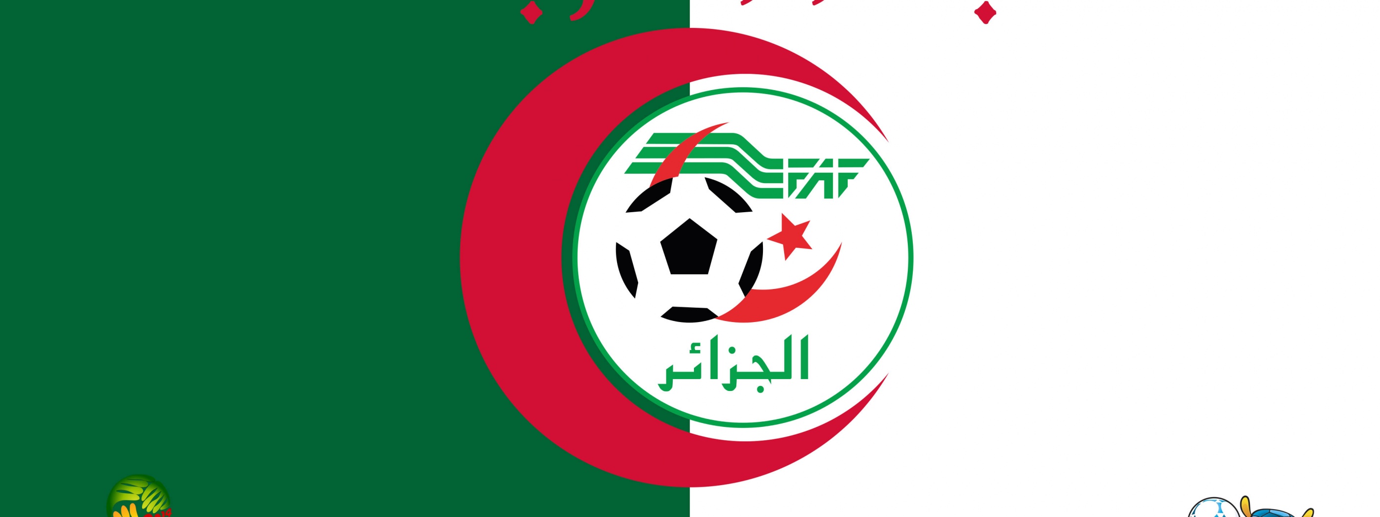 Les Fennecs Algeria Football Crest Logo