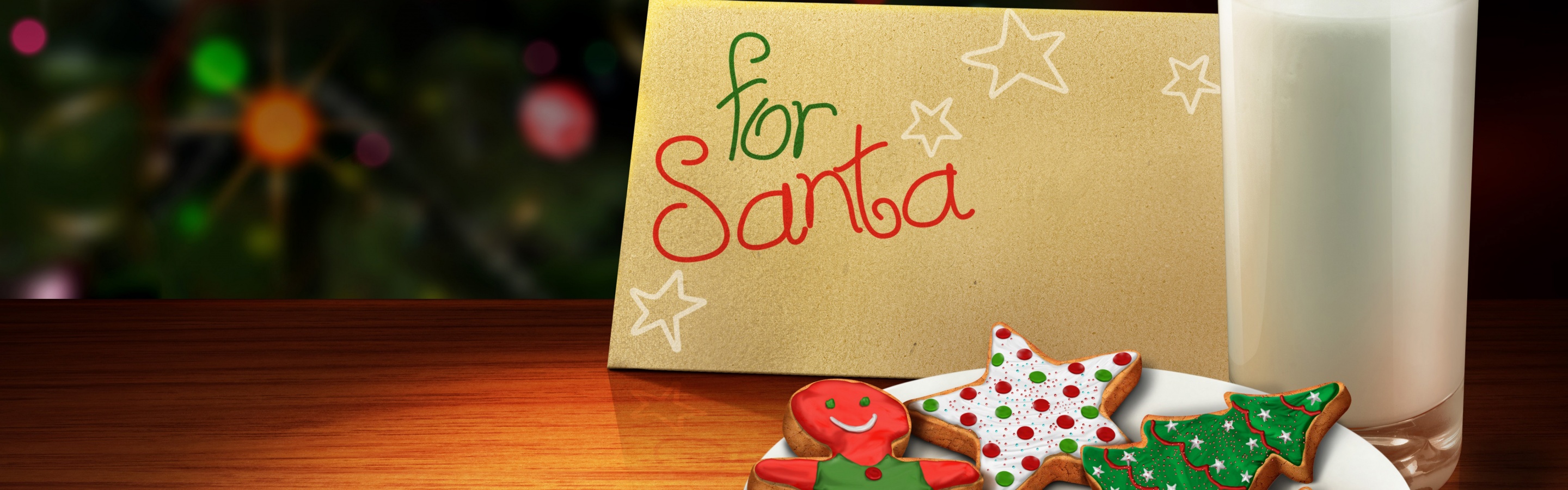 Letter And Cookies For Santa