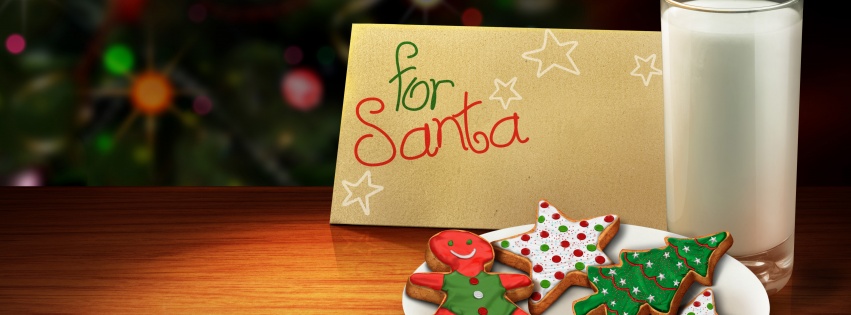 Letter And Cookies For Santa