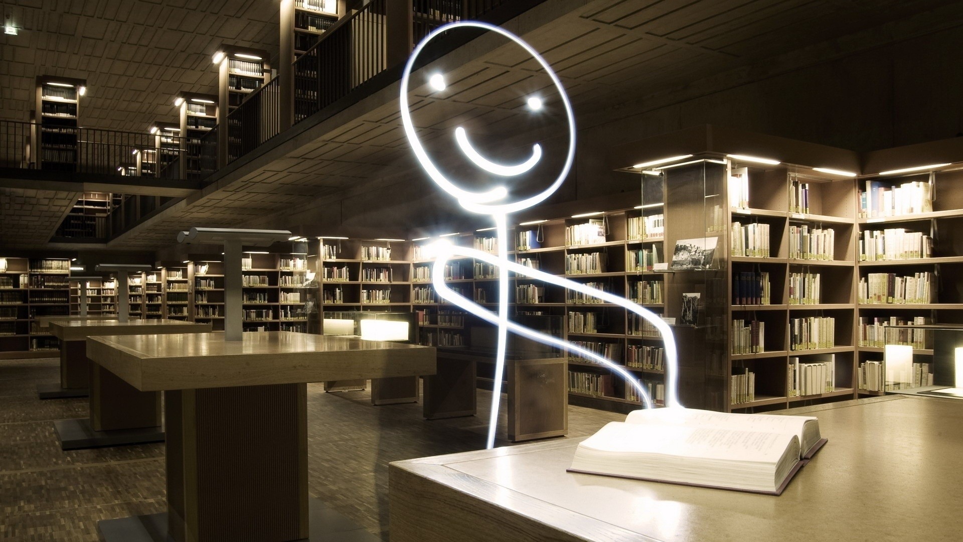 Light Photography Funny Library