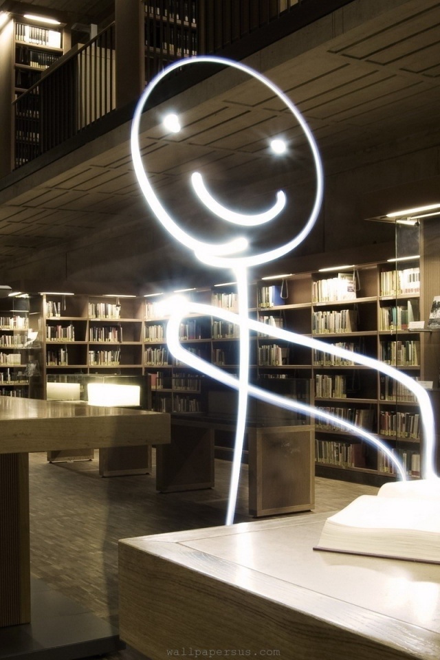 Light Photography Funny Library