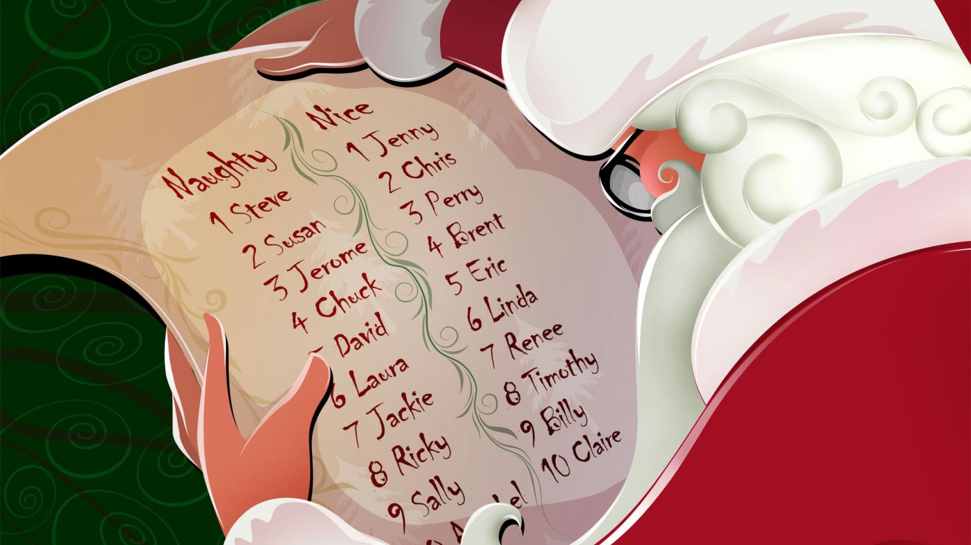 List Of Santa Claus