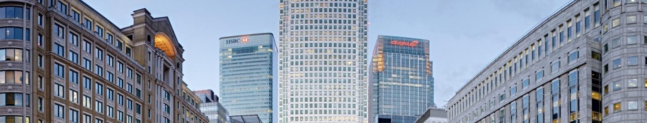 London Canary Wharf City Architecture