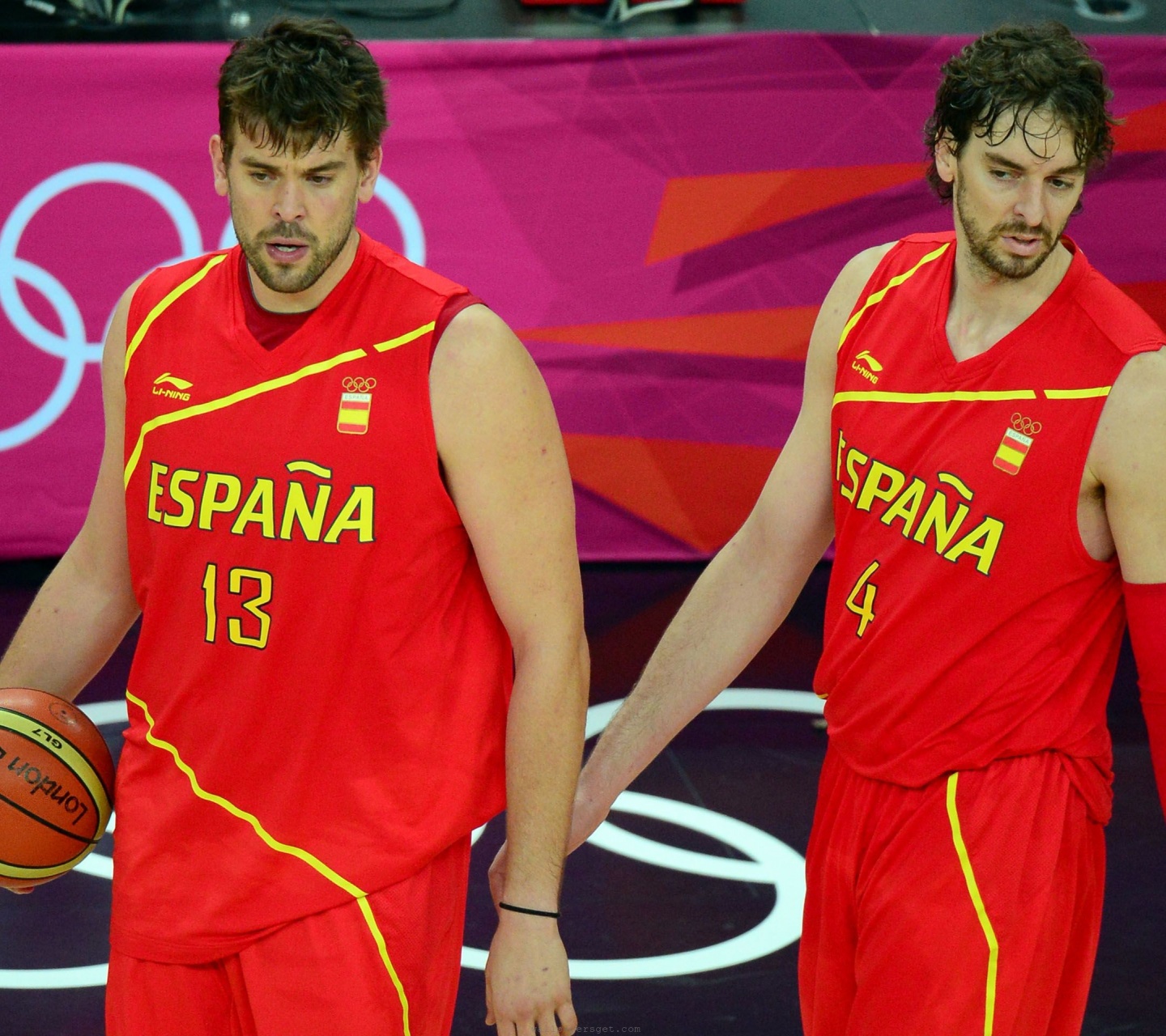 London Olympics Spain National Basketball Team Pau Gasol Marc Gasol