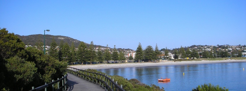 Looking Towards Middleton Beach Mt Clarence Wa Australia