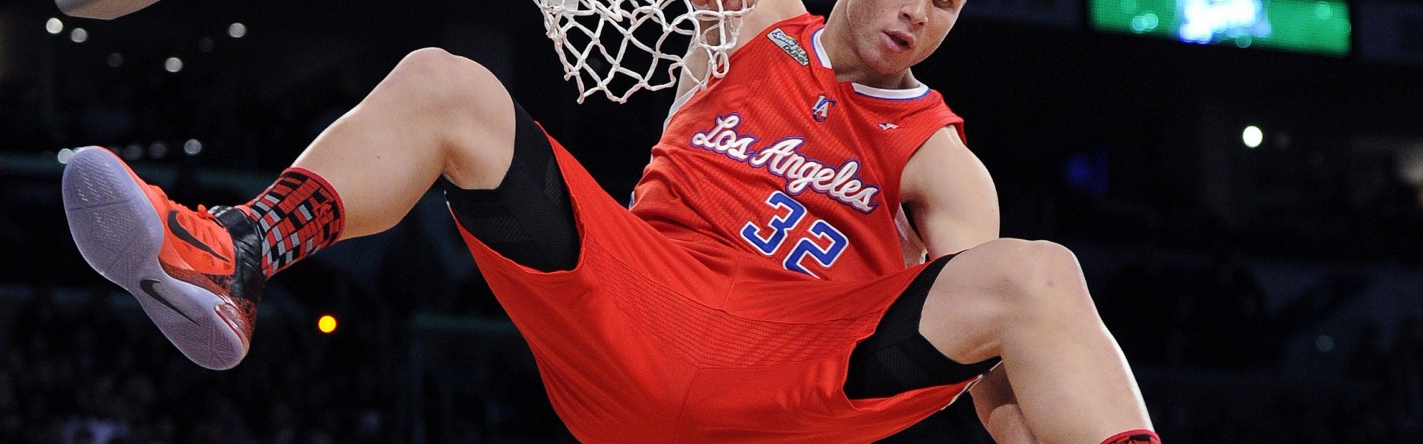 Los Angeles Clippers Nba American Professional Basketball Blake Griffin Dunks