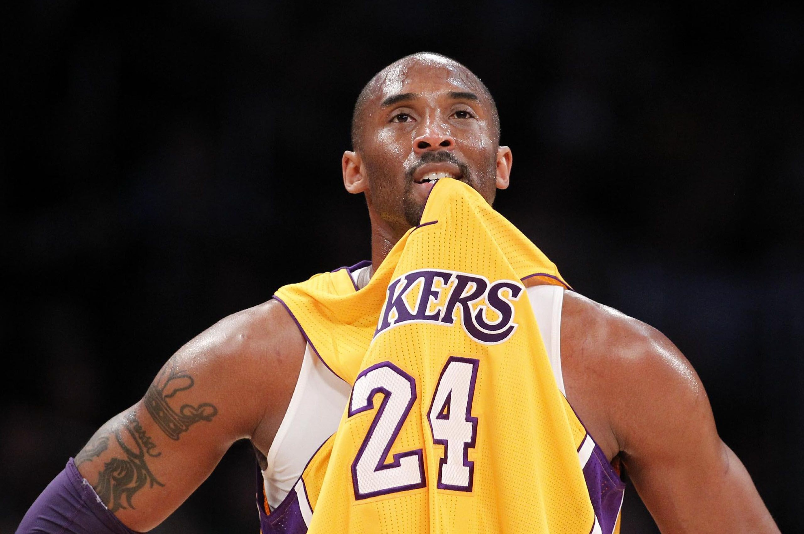 Los Angeles Lakers American Professional Basketball Kobe Bryant Black Mamba