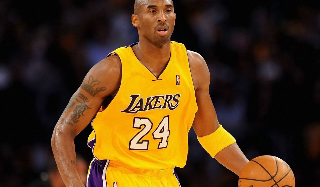 Los Angeles Lakers American Professional Basketball Kobe Bryant Superstars